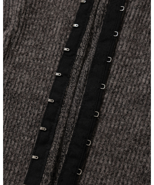 MOAA（モア）の「Hidden Hook Knit top (GRAY)（ニット/セーター・レディース・その他・SMALL/MEDIUM）」の4枚目の写真