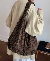 レオパードトートバッグ 大容量バッグ軽い