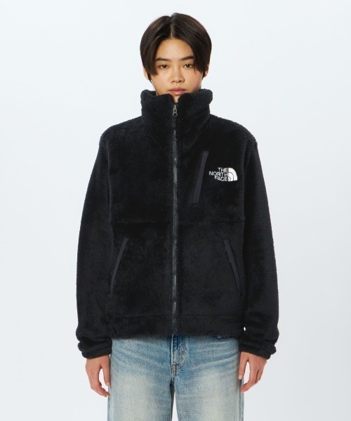 THE NORTH FACE(ザノースフェイス)の「THE NORTH FACE SHORT VERSA LOFT JACKET(ザ・ノース・フェイス ショートバーサロフトジャケット)(ブルゾン・レディース・ブラック/ブラウン系・SMALL/MEDIUM/LARGE)」の1枚目の写真