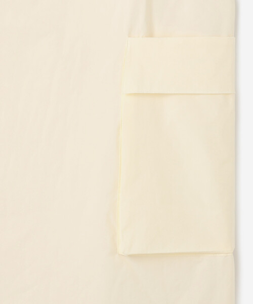 Bshop（ビショップ）の「eunoia | サイドポケット パディングドレス WOMEN（ワンピース・レディース・クリーム/ブラック・ONE）」の13枚目の写真