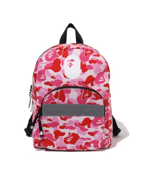 A BATHING APE(アベイシングエイプ)の「ABC CAMO DAYPACK(ショルダーバッグ・キッズ・ブルー/ピンク/グリーン・FREE)」の13枚目の写真