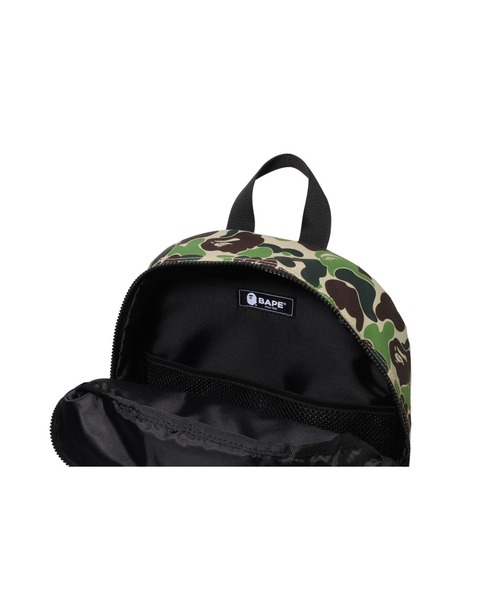 A BATHING APE(アベイシングエイプ)の「ABC CAMO DAYPACK(ショルダーバッグ・キッズ・ブルー/ピンク/グリーン・FREE)」の17枚目の写真