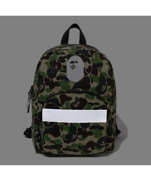 A BATHING APE(アベイシングエイプ)の「ABC CAMO DAYPACK(ショルダーバッグ・キッズ・ブルー/ピンク/グリーン・FREE)」の8枚目の写真