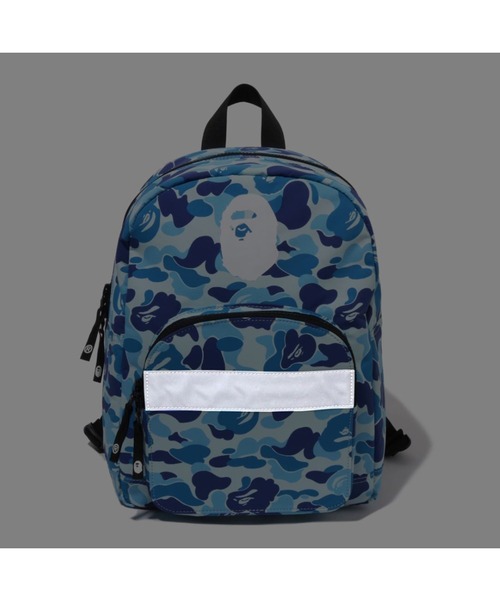 A BATHING APE(アベイシングエイプ)の「ABC CAMO DAYPACK(ショルダーバッグ・キッズ・ブルー/ピンク/グリーン・FREE)」の9枚目の写真