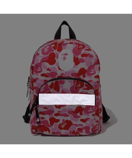 A BATHING APE(アベイシングエイプ)の「ABC CAMO DAYPACK(ショルダーバッグ・キッズ・ブルー/ピンク/グリーン・FREE)」の10枚目の写真