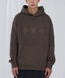 SLOWACID（スローアシッド）の「【UNISEX】SLOW ACID／ロゴパッチフーディ―（パーカー）」