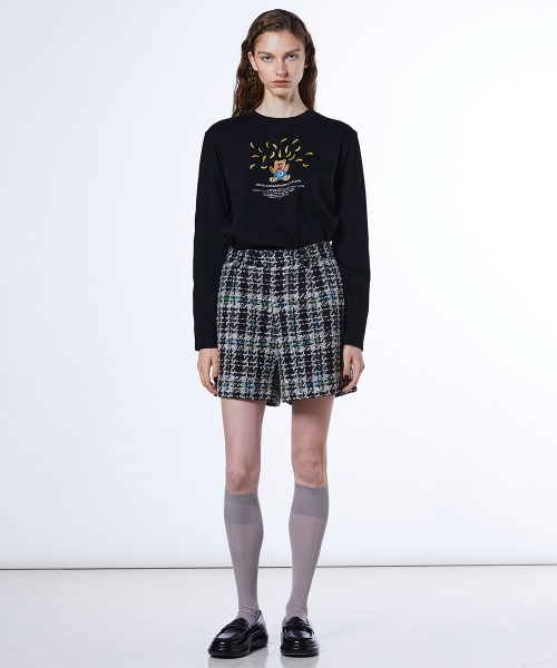 DOUBLE STANDARD CLOTHING(ダブルスタンダードクロージング)の「MIXツイードショートパンツ(その他パンツ・レディース・マルチ・36/38)」の11枚目の写真