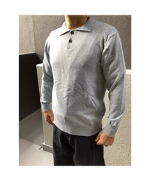 【Blss】【Bling Leads】シルクタッチニットポロシャツ