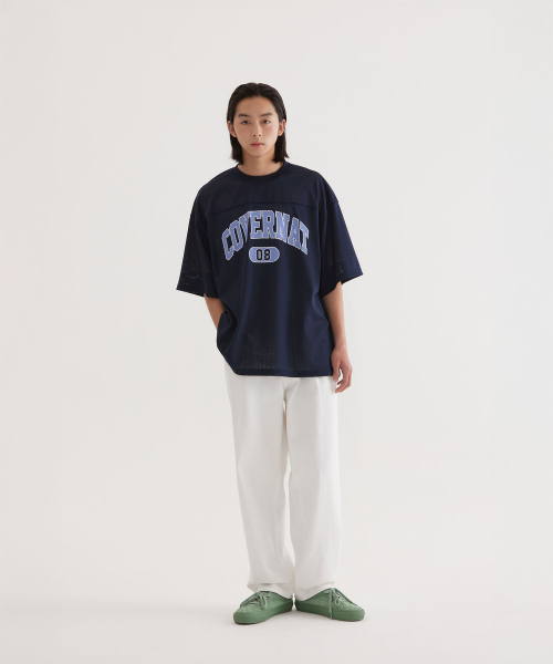 COVERNAT(カバーナット)の「アーチメッシュTシャツ ダークネイビー(Tシャツ/カットソー・レディース・その他・SMALL/MEDIUM/LARGE/X-LARGE)」の4枚目の写真