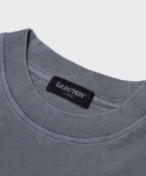 SAINTPAIN(セイントペイン)の「SPキャップピグメント半袖Tシャツブルー(Tシャツ/カットソー・メンズ・その他・MEDIUM/LARGE/X-LARGE)」の3枚目の写真