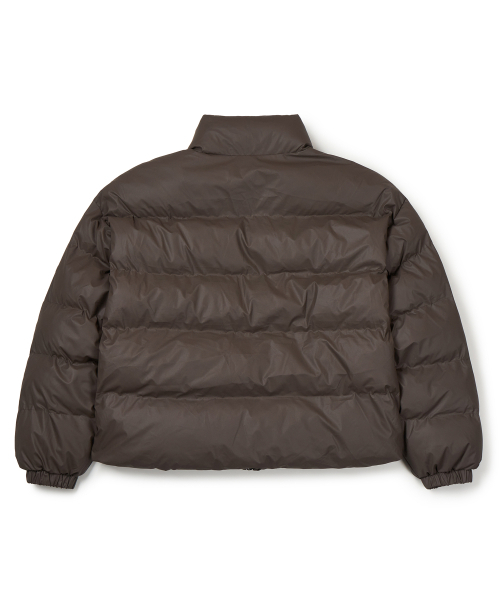 TENER(テネル)の「Patch Leather Padded-Brown(ダウンジャケット/コート・メンズ・その他・FREE)」の2枚目の写真