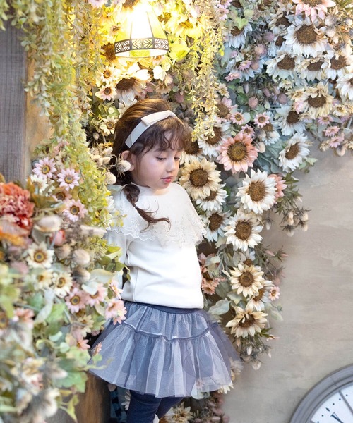 Rora（ローラ）の「サテンノット カチューシャ（カチューシャ・キッズ・ブラック/アイボリー・FREE）」の21枚目の写真