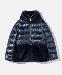HERNO | HERNO NYLON ULTRALIGHT ALTERNATIVE FUR DOWN JACKET ヘルノ ナイロン ウルトラライト オルタナティブファー ダウンジャケット(ダウンジャケット/コート)