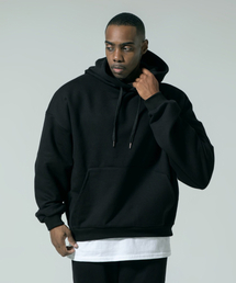 LOFIX（ロフィックス）の「ヘビージュリーベーシックフードパーカー(ブラック)（パーカー）」