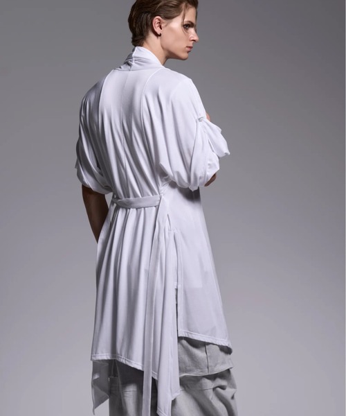 kiryuyrik(キリュウキリュウ)の「Kiryuyrik/キリュウキリュウ/KIMONO-Sleeve Cardigan / 着物スリーブ カーディガン(カーディガン/ボレロ・メンズ・ホワイト/ブラック・LARGE/SMALL/MEDIUM)」の15枚目の写真