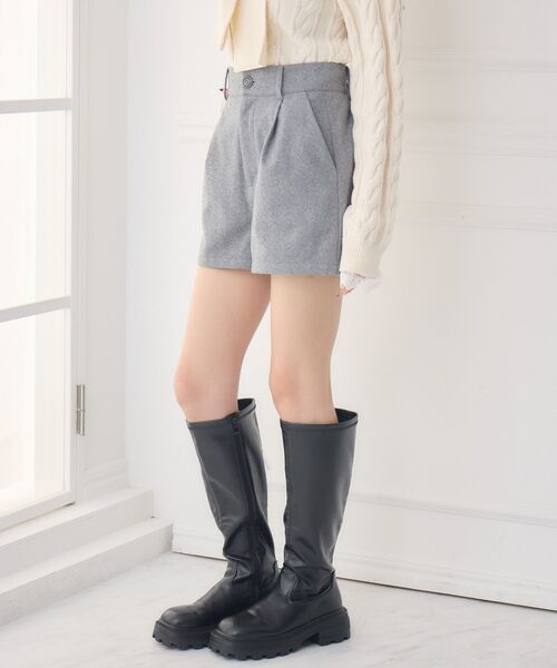 ems excite(エムズエキサイト)の「ヘリンボーンSPT(その他パンツ・レディース・ダークグレー/ブラウン・FREE)」の10枚目の写真