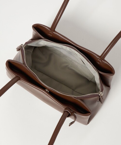 green label relaxing(グリーンレーベルリラクシング)の「ロングハンドル トートバッグ / ショルダーバッグ(ショルダーバッグ・レディース・ブラウン/ライトグレー/ブラック・FREE)」の13枚目の写真