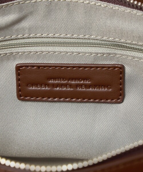green label relaxing(グリーンレーベルリラクシング)の「ロングハンドル トートバッグ / ショルダーバッグ(ショルダーバッグ・レディース・ブラウン/ライトグレー/ブラック・FREE)」の15枚目の写真