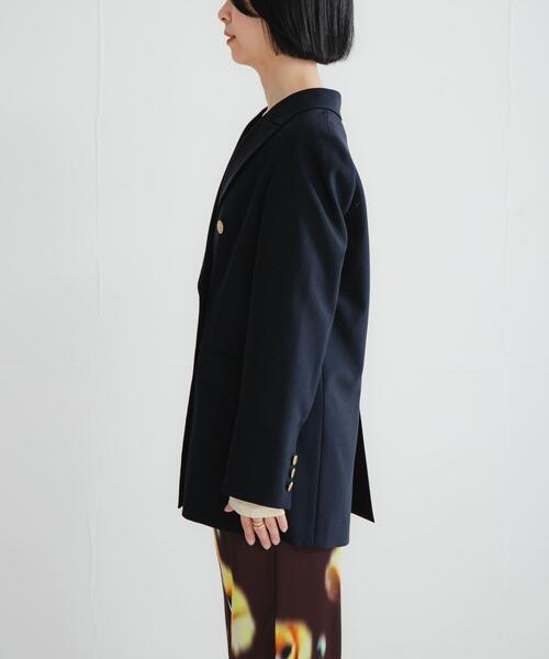 URBAN RESEARCH(アーバンリサーチ)の「ダブルブレストブレザージャケット(その他アウター・レディース・ネイビー/ブラック・36/38)」の13枚目の写真