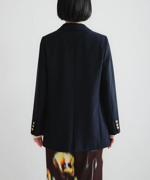 URBAN RESEARCH(アーバンリサーチ)の「ダブルブレストブレザージャケット(その他アウター・レディース・ネイビー/ブラック・36/38)」の14枚目の写真