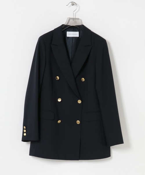 れおダブルブレストブレザージャケット　urbanresearch URBAN RESEARCH（アーバンリサーチ） コート アウター 「2サイズ展開