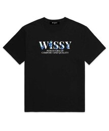 FLOWER LOGO 半袖Tシャツ (WS005) ブラック