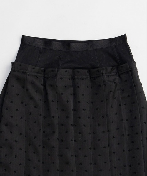 PRANK PROJECT（プランクプロジェクト）の「【2026Spring Pre-Order】ボックスプリテッドスカート / Box Pleated Skirt（スカート・レディース・ブラック/ホワイト・36/38）」の18枚目の写真