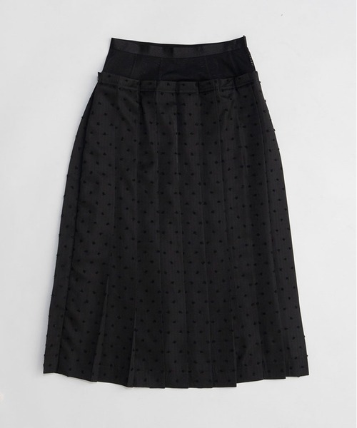 PRANK PROJECT（プランクプロジェクト）の「【2026Spring Pre-Order】ボックスプリテッドスカート / Box Pleated Skirt（スカート・レディース・ブラック/ホワイト・36/38）」の16枚目の写真