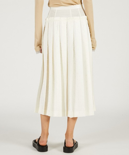 PRANK PROJECT（プランクプロジェクト）の「【2026Spring Pre-Order】ボックスプリテッドスカート / Box Pleated Skirt（スカート・レディース・ブラック/ホワイト・36/38）」の10枚目の写真