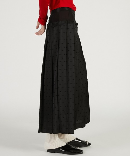 PRANK PROJECT（プランクプロジェクト）の「【2026Spring Pre-Order】ボックスプリテッドスカート / Box Pleated Skirt（スカート・レディース・ブラック/ホワイト・36/38）」の15枚目の写真