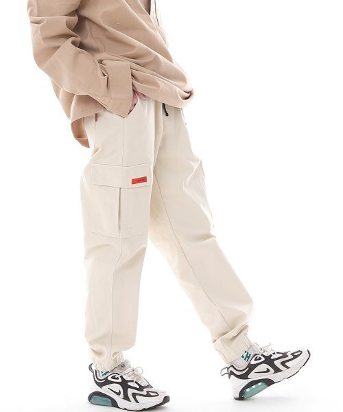 SAINTCREW(セントクルー)の「レトロラインカーゴジョガーパンツ RL-311CJ クリーム(スウェットパンツ・メンズ・その他・SMALL/MEDIUM/LARGE/X-LARGE)」の1枚目の写真