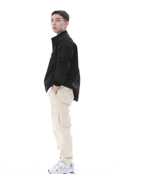 SAINTCREW(セントクルー)の「レトロラインカーゴジョガーパンツ RL-311CJ クリーム(スウェットパンツ・メンズ・その他・SMALL/MEDIUM/LARGE/X-LARGE)」の6枚目の写真