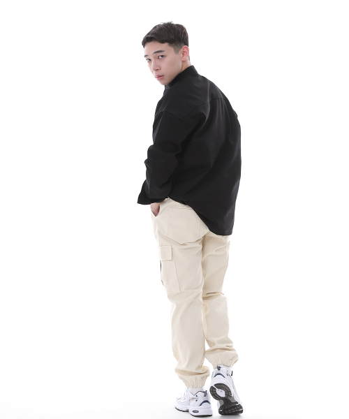 SAINTCREW(セントクルー)の「レトロラインカーゴジョガーパンツ RL-311CJ クリーム(スウェットパンツ・メンズ・その他・SMALL/MEDIUM/LARGE/X-LARGE)」の8枚目の写真