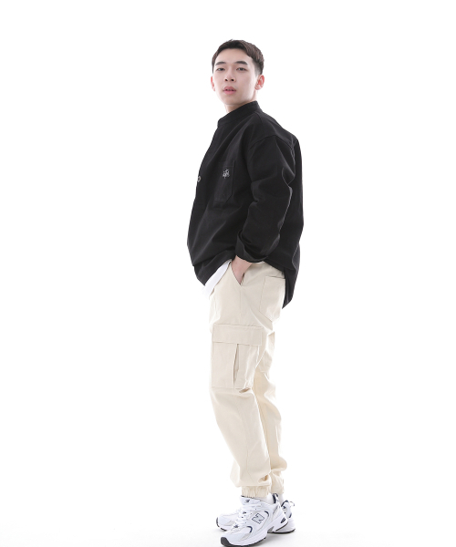 SAINTCREW(セントクルー)の「レトロラインカーゴジョガーパンツ RL-311CJ クリーム(スウェットパンツ・メンズ・その他・SMALL/MEDIUM/LARGE/X-LARGE)」の9枚目の写真