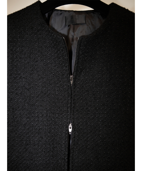 GOZER(ゴーザー)の「TWEED ZIP UP_BLACK(その他アウター・メンズ・ブラック・FREE)」の10枚目の写真