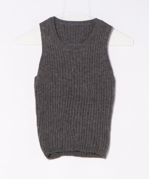 esutoreja（エストレジャ）の「タンクレイヤードVネックニット（ニット/セーター・レディース・ブラック/アイボリー/グレー・FREE）」の20枚目の写真