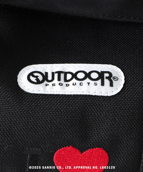 OUTDOOR PRODUCTS（アウトドアプロダクツ）の「HELLO KITTY 別注 230 ROLLBOSTON SMALL（ショルダーバッグ・レディース・レッド/ネイビー/グリーン系その他/ベージュ/ブラック・FREE）」の6枚目の写真