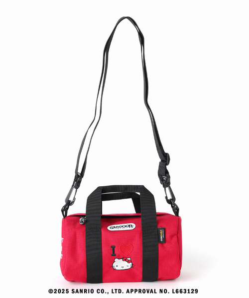 OUTDOOR PRODUCTS（アウトドアプロダクツ）の「HELLO KITTY 別注 230 ROLLBOSTON SMALL（ショルダーバッグ・レディース・レッド/ネイビー/グリーン系その他/ベージュ/ブラック・FREE）」の21枚目の写真