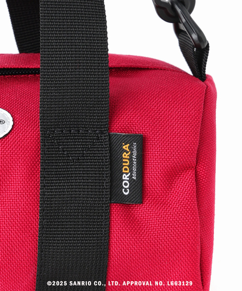 OUTDOOR PRODUCTS（アウトドアプロダクツ）の「HELLO KITTY 別注 230 ROLLBOSTON SMALL（ショルダーバッグ・レディース・レッド/ネイビー/グリーン系その他/ベージュ/ブラック・FREE）」の20枚目の写真