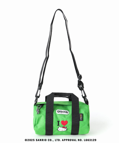 OUTDOOR PRODUCTS（アウトドアプロダクツ）の「HELLO KITTY 別注 230 ROLLBOSTON SMALL（ショルダーバッグ・レディース・レッド/ネイビー/グリーン系その他/ベージュ/ブラック・FREE）」の19枚目の写真