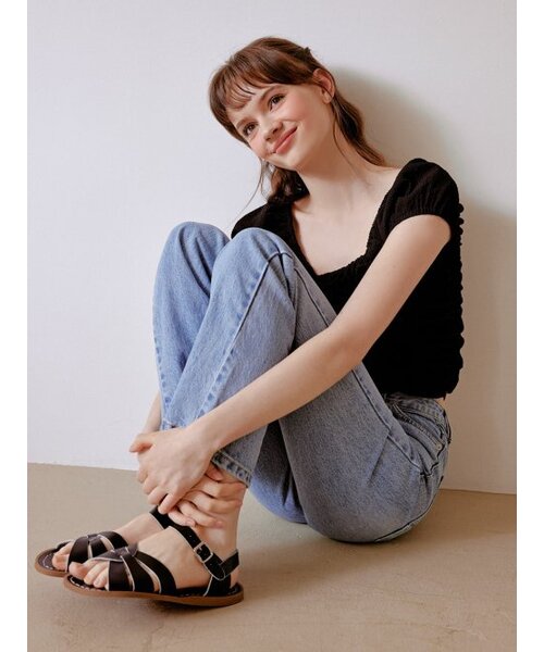 RE_L(リエル)の「Puffy shirring blouse (black)(シャツ/ブラウス・レディース・その他・FREE)」の5枚目の写真