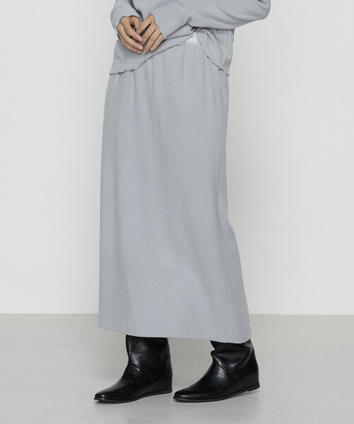 Gabardine K.T（ギャバジンケーティー）の「〔 +サイズ 〕 ニットコール タイトスカート（スカート・レディース・ネイビー・13号）」の10枚目の写真