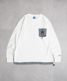 GERRY ドローコード内蔵 ナイロンポケットTEE