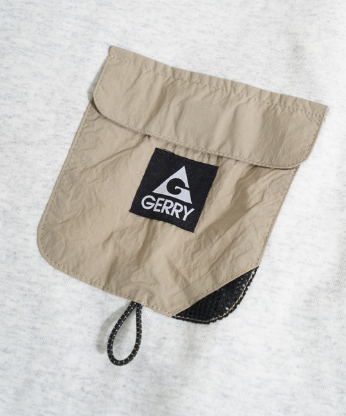 GERRY（ジェリー）の「GERRY ドローコード内蔵　ナイロンポケットTEE（Tシャツ/カットソー・メンズ・ホワイト/ブラック/グレー・MEDIUM/LARGE/X-LARGE）」の15枚目の写真