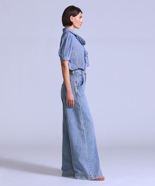 Levi's(リーバイス)の「Levi's/リーバイス BLUETAB(TM) MAX LOOSE ジーンズ ミディアムインディゴ(デニムパンツ・レディース・インディゴブルー・27inch/26inch/25inch/24inch/23inch/28inch)」の12枚目の写真