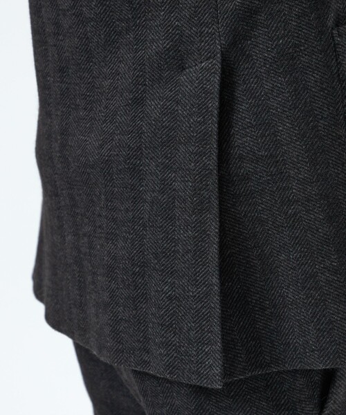 MACKINTOSH PHILOSOPHY（ﾏｯｷﾝﾄｯｼｭ ﾌｨﾛｿﾌｨｰ）の「テーラードジャージー ジャケット EMMETEXヘリンボン（テーラードジャケット・メンズ・ブラウン系その他5・36/38）」の10枚目の写真