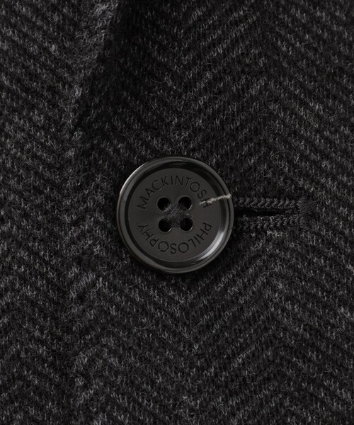 MACKINTOSH PHILOSOPHY（ﾏｯｷﾝﾄｯｼｭ ﾌｨﾛｿﾌｨｰ）の「テーラードジャージー ジャケット EMMETEXヘリンボン（テーラードジャケット・メンズ・ブラウン系その他5・36/38）」の11枚目の写真