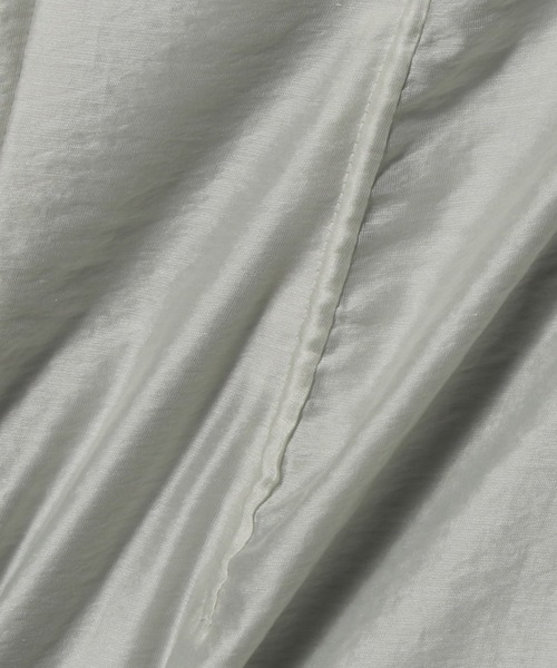 UNUS(ユナス)の「UNUS / Sheer Gather Piping Dress(ワンピース・レディース・ブラック/ライトグレー・38/36)」の7枚目の写真