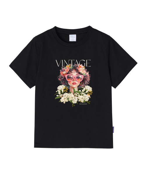 ONEHUNDREDPERCENT FOR WOMAN（ワンハンドレッドパーセントフォーウーマン）の「OHPxGOODD ビンテージウーマンベーシック半袖Tシャツ（Tシャツ/カットソー・レディース・その他・S/M）」の6枚目の写真