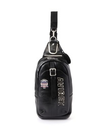 VARSITY LEATHER ONE SHOULDER BAG / バーシティーレザーワン